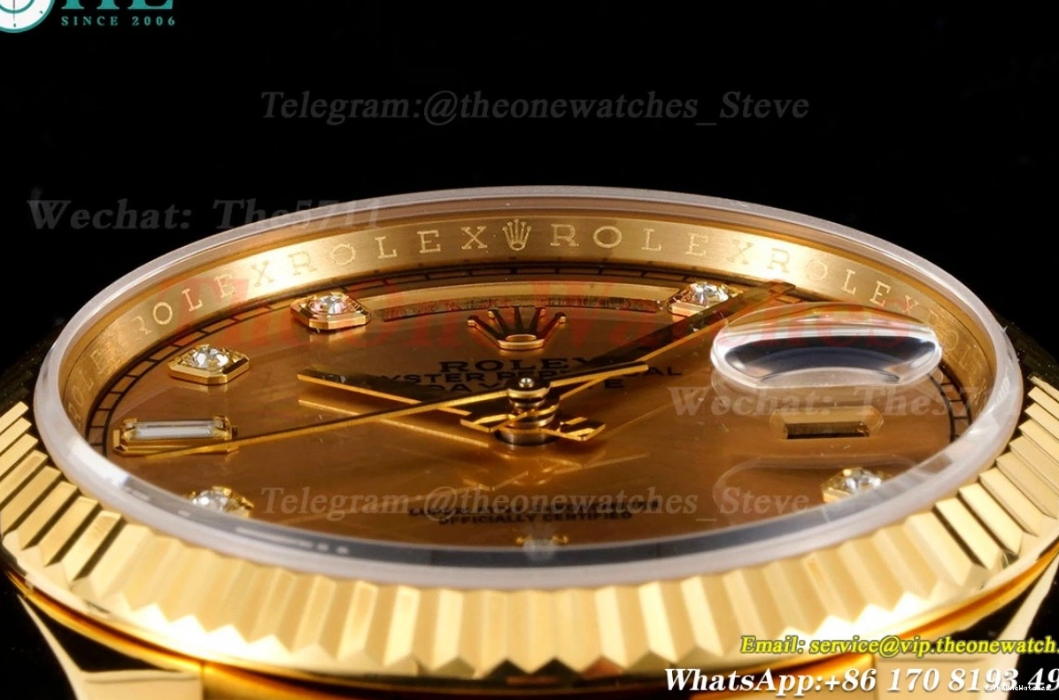 Gold A2836 Dia Pres RAF 36mm DayDate YG YG 0111